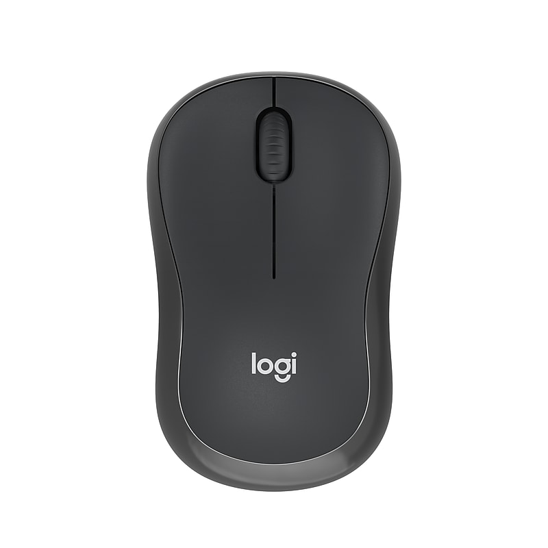 Logitech M240 Silent Wireless Ambidextrous Optical Mouse, Graphite (910-007113) image 1