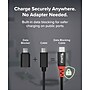 Plugable 6.5 ft. USB-C to USB-C Charging Cable, Male to Male, Black (USBC-CC2M)~#|#~FF212988-0276-49B3-A87EA9CA50762EA9_sc7