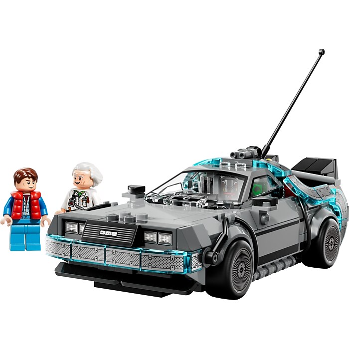 LEGO Speed Champions Time Machine from Back to the Future Building