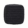 Household Essentials Woven Storage Wicker Basket with Handles, Black (ML-7214)~#|#~FF245AC3-6876-4833-8C31A681CB9C57F6_sc7