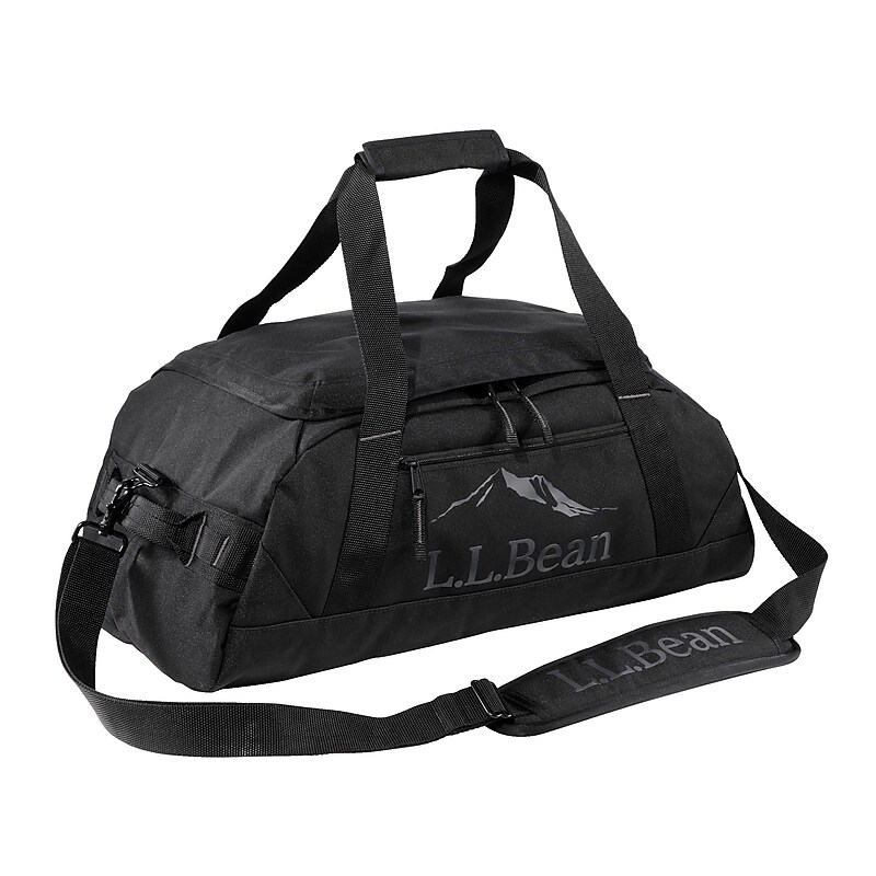L.L.Bean Adventure 22" Polyester Carry-On Travel Duffel, Black (1000209489) image 1