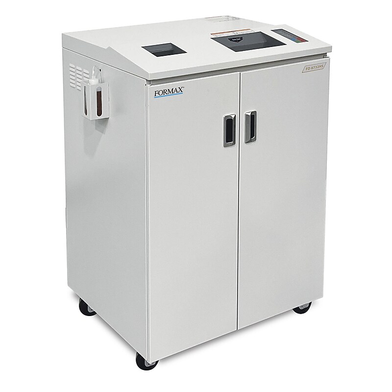 Formax 8732HS Cross-Cut Paper/Optical Media High-Security Office Shredder (FD8732HS) image 1