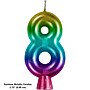 Creative Converting Metallic 8 Birthday Candles, Rainbow, 12/Pack (365112)~#|#~FF366AEA-D510-4EEC-B42570C7CE5215E9_sc7