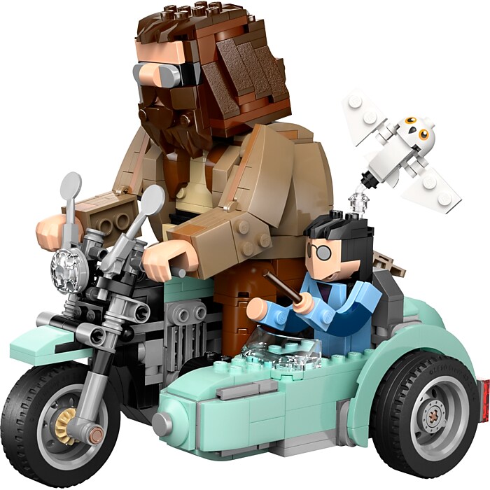 LEGO Harry Potter Hagrid & Harry's Motorcycle Ride, 617 Pieces