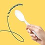 Perk™ Polystyrene Spoon, Medium-Weight, White, 300/Pack (PK56400)~#|#~FF3A6369-888F-4127-8F9EBFC2A48540C0_sc7