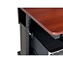 VersaDesk Deluxe 36"W Manual Adjustable Standing Computer Table, Cherry/Black (CTL3624-BC)~#|#~FF3D8B87-21E0-474F-A833BBF9C695C967_sc7