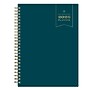 2026 Blue Sky Day Designer Peacock 5.875" x 8.625" Weekly & Monthly Personal Organizer, Plastic Cover, Blue (155641)~#|#~FF3E94EF-34BB-421E-8BEC7B65E0A43C80_sc7