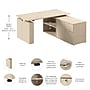 Bush Business Furniture Stratus 60"W Electric Adjustable Standing Desk with Storage, Natural Elm (SUT019NE)~#|#~FF427E73-5485-4C41-B8A576114665131D_sc7
