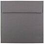JAM Paper Invitation Envelope 6 1/2" x 6 1/2", Dark Grey, 100/Pack (263917200d)~#|#~FF445E86-ED97-48F5-A2BC63E66E09821F_sc7