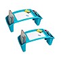 Mind Reader 10.75" x 22.25" Plastic Kids' Lap Desk Activity Tray, Blue, 2/Pack (2KIDLAP-BLU)~#|#~FF4A6159-0A61-4D75-8589976EEB8B9FDC_sc7