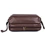 DOPP 11" Toiletry Bag, Water Resistant, Brown (06770.BR)~#|#~FF4CEA79-3452-4DE9-82D9E44978E23A2E_sc7