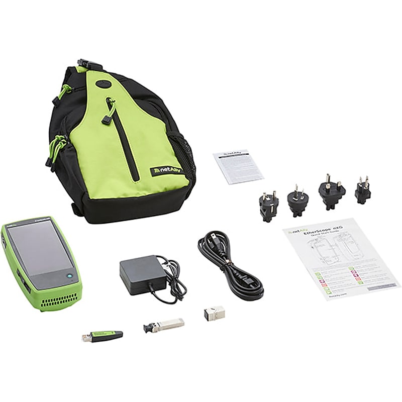 netAlly EtherScope nXG Ethernet Network Tester and Wi-Fi Diagnostics Tool Portable Network Expert (EXG-300) image 1