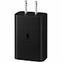 Samsung USB-C Wall Charger with Cable, 15W, Black (EP-T1510XBEGUS)~#|#~FF51F55D-9717-4532-9F4F120A0D7D32DA_sc7