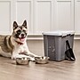 Iris 36 Quart Storage Container with Scoop for Dog & Cat Food, Plastic, Dark Gray (100148)~#|#~FF521296-5255-40D7-B5F56E9855426325_sc7