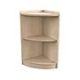 Flash Furniture Bright Beginnings 2-Section Corner Storage Unit, 24.5"H x 16.5"W x 10.5"D, Brown (MK-KE24022-GG)~#|#~FF535D7E-F527-4897-8C895E73D5F306C3_sc7