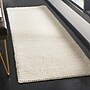 Safavieh Natura Collection 2' x 12' Runner Indoor Area Rug, Handmade, Wool, Ivory (NAT620A-212)~#|#~FF53C22B-0593-4E4C-B987B29C918A73CD_sc7