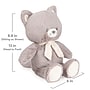 GUND Plush Recycled Baby Plush Kitty, Grey/Cream (6067457)~#|#~FF54BED2-F894-4551-96988BAD053C939B_sc7