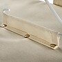 Household Essentials Canvas Hanging Wardrobe with Clear Front Panel and Full-Length Zipper (HH311332)~#|#~FF5CC990-BCD6-4AAB-A264DA03174661FF_sc7