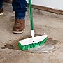 Libman No Knees Floor Scrub, Steel Handle, 11", Green/ White, 4/Carton (0122)~#|#~FF5E21AA-28B1-4557-96F49652A3E9F6AA_sc7