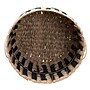Household Essentials Large Cattail and Paper Pillar Basket with Integrated Handles, Natural/Black (HHML-6715)~#|#~FF625ACF-1B29-40D9-A9626692D9032E35_sc7