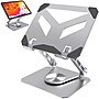 Purely SW60 360° Rotating Base iPad/Tablet Stand and Holder, Silver (PTSSW60)~#|#~FF630B12-942D-48AC-BEE334A30DFA2BC7_sc7