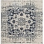 Safavieh Madison Collection 10' x 10' Square Indoor Area Rug, Machine Made, Cream/Navy (MAD603D-10SQ)~#|#~FF643D32-4009-466E-A23377CD128AEB57_sc7