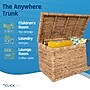 ClickDecor Farmhouse Storage Chest Trunk, Wicker, Natural (FUCN10054B)~#|#~FF6996D8-E75D-40D9-867BD9BD580AE299_sc7