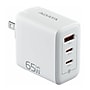 ADATA GaN USB Charger, 65W, White (CHARGERU-0653-QCPDWH)~#|#~FF6FF014-36B1-444B-9BA7BFFDF2AF9886_sc7