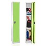 AdirOffice 72'' Single Tier Green Storage Locker, 4/Pack (629-201-GRN-4PK)~#|#~FF766C48-7359-4B02-931B98E0F6C1B7FB_sc7