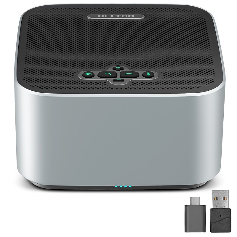 Delton C9270 360° Voice Pickup Wired/Wireless Conference Speakerphone, Gray (DSC9270) image 1