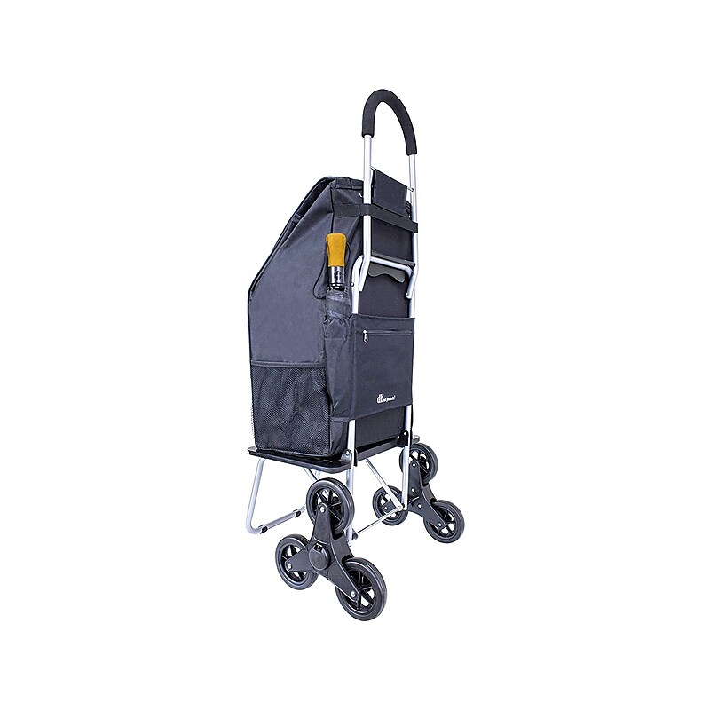 Dbest Stair Climber Bigger Folding Trolley Dolly Cart, 200 lb. Capacity, Black (01-599) image 1
