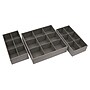 Household Essentials Drawer Organizers, Gray, 3/Pack (750-1)~#|#~FF7A6AEA-2A30-4BCE-A686B691A52409C6_sc7