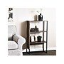 Household Essentials Wrap 41.5" 3-Shelf Bookcase, Brown/Black Laminate/Steel (8260-1)~#|#~FF7C7746-60E2-4B63-91B0554AC2B47924_sc7