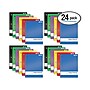 Better Office 1-Subject Notebooks, 8" x 10.5", Wide Ruled, 70 Sheets, 24/Pack (25624-24PK)~#|#~FF7C8421-DBCD-44DD-A2DBBFBF4D3FCBAD_sc7