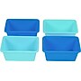 Humble Crew Small Storage Bins, Navy/Teal, 4/Pack (SM111)~#|#~FF7D19A4-61B7-402B-9E9D7BB1E5F0FA9E_sc7