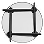 Regency Kee 30" Round Laminate Breakroom Table, Ash Grey/Black (TBF30RNDAGBK)~#|#~FF7F1728-AAF7-440A-B36FE2D798B907D9_sc7