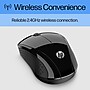 HP X3000 G3 Wireless Ergonomic Ambidextrous Optical Gaming Mouse, Black (683N7AA#ABL)~#|#~FF808E4D-CD78-4EBB-A724D1DCBF53DC2D_sc7