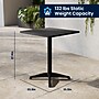 Flash Furniture Lila Indoor-Outdoor Table Set, 23.5'' Black, 3-Piece/Set (THAL24SQ017BK2)~#|#~FF80CDA0-135E-4F83-85CC9F50A930333D_sc7