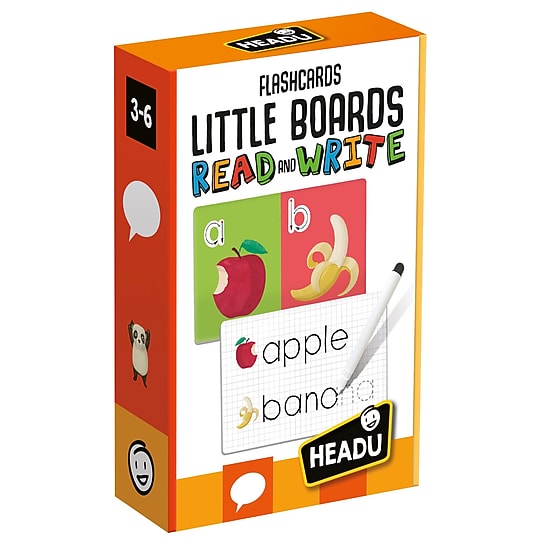 Headu Little Boards Read and Write Flash Cards, 20/Set (HDUEN26906)~#|#~FF84EA71-9056-4AFF-9E5808257D848C7B_sc7