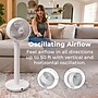 Pure Enrichment 2-in-1 Oscillating Floor Fan, 10-Speed, White (PEFANDUO)~#|#~FF8A069E-CFEC-44C2-832B2F6BFB2EE2F5_sc7