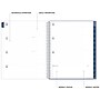2025 Blue Sky inkWELL Press Twilight Blooms 8.5" x 11" Weekly & Monthly Planner, Plastic Cover, Blue/Yellow (152447)~#|#~FF8D0A76-64AD-4758-A4A2E8B3F443D55B_sc7