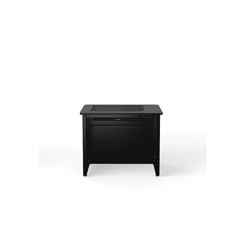 VersaDesk 36"W Downview Computer Desk, Black (DDV3630-BB) image 1