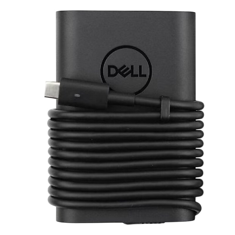 Dell 45W USB-C AC Adapter For Dell Laptops, Black (M5GT1) image 1