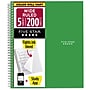 Five Star 5-Subject Subject Notebooks, 8" x 10.5", Wide Ruled, 200 Sheets, Color Chosen at Random (51016)~#|#~FF93DE0F-BC59-4E94-97240C83CFCFE362_sc7