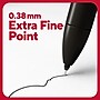 TRU RED™ Retractable Quick Dry Gel Pen, Extra Fine Point, 0.38mm, Black, 5/Pack (TR56951)~#|#~FF948F93-AF9A-479B-83152B76DFFE53E1_sc7