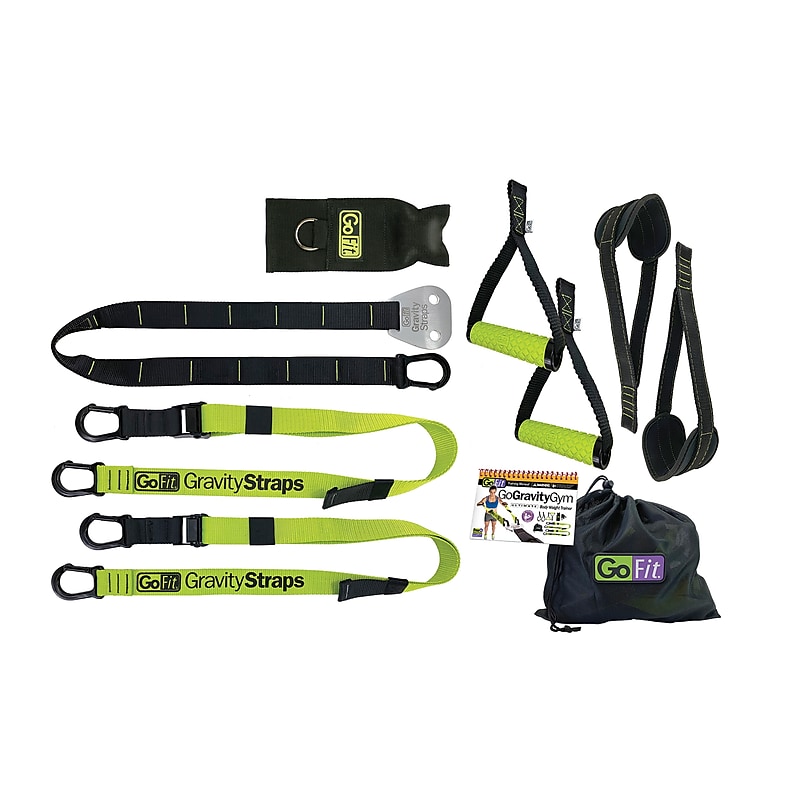 Gofit GoGravity Gym Ultimate Body Weight Trainer, Black (GF-GSN) image 1