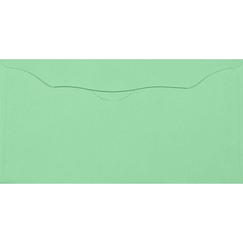 LUX Moistenable Glue Envelope 3 1/8" x 6 1/4", Pastel Green, 500/Pack (WS-7613-500) image 1
