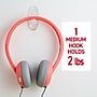 Command Medium Hooks Cabinet Pack, 2 lb., Clear, 50/Pack (17091CABPK)~#|#~FFA0DE3C-DEBF-4CCC-9288842BAFD65B60_sc7