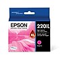 Epson T220XL Magenta High Yield Ink Cartridge   (T220SL320-S)~#|#~FFA20C03-BA2C-499C-A98DA73E7B9E43BA_sc7