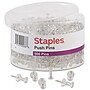 Staples Push Pins, Clear, 500/Pack (32014)~#|#~FFA4A7DD-DC61-453A-846825DC371D636A_sc7